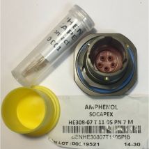 Souriau - Amphenol HE308-07T11-05PN7M Contact circulaire aux normes mil 32pos. Male - MIL-DTL-38999