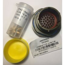 Souriau - Amphenol HE308-07T19-32PN7M Contact circulaire aux normes mil 32pos. Male - MIL-DTL-38999