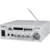 Amplificateur Ampli-Tuner Stéréo Bluetooth 5.0 Entrée Phono Auto Calibrage hdmi