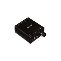Fonestar - Amplificateur d'écouteurs avec contrôle du volume FDA-1A, avec voyants lumineux, taille 64 x 30 x 30 x 97 mm