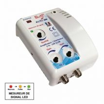 Elap - Amplificatore terrestre da interno 2 uscite 29DB Centrale Brico