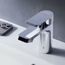 Am.pm - Wasserhahn Bad Chrom Waschtischarmatur Bad Armatur Mischbatterie Waschbeckenarmatur Einhebelmischer Badezimmer