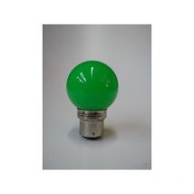 Ampoule LED verte 0.62W 4 LED SMD culot B22 Ø 45-47mm 230V non-dimmable pour guirlande FESTILIGHT