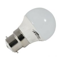 2 ampoules B22 led G45 3000K 4W 330 lms 180° blanc chaud