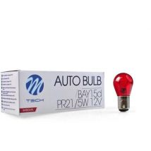 Ampoule Bay15d 12v 21 5w Rouge Boite De 10 - Armtech
