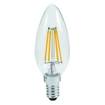 Ampoule bougie à filament Poliplast 5W 3000K attaque E14 500724W