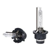 Ampoule de phare, feux de route/croisement, ampoule de remplacement au xénon avec base de support en métal