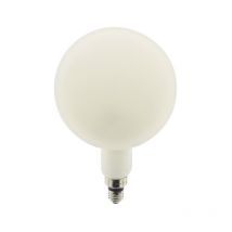 Ampoule led déco éclairante Globe xxl Opaline au verre lacté, culot E27, 24W cons. (185W eq.), 3200 lumens, lumière blanc neutre - RFDGE3000B200OCW