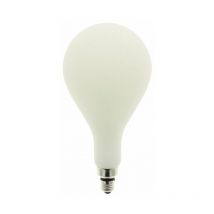 Ampoule led déco éclairante Poire Opaline au verre lacté, culot E27, 24W cons. (185W eq.), 3200 lumens, lumière blanc neutre - RFDGE3000GOCW - Xanlite