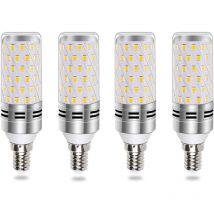 Mezheng - Ampoule E14 Mais led 16W Blanc Froid 6000K, Équivalent Halogène E14 100W 120W, 1600LM, 360° Lumiere, ac 175-265V, Ampoule E14 Bougie led