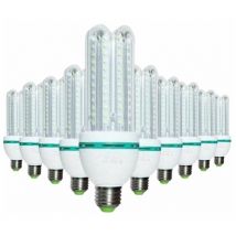 Silumen - Ampoule E27 led 16W 220V SMD2835 cfl 360° Lynx - Pack de 10 / Blanc Chaud