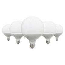 Silumen - Ampoule E27 led 18W 220V G95 300° - Pack de 5 / Blanc Froid