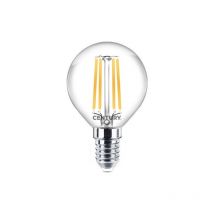 Ampoule Filament Led E14 4 w Ronde Blanc Chaud