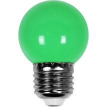 Ampoule Led Verte conçue pour Guirlande Guinguette IP65 1,3W - Ampoule Led E27 Verte - Ampoule 5cm pour Guirlande Guinguette Culot E27 Verte