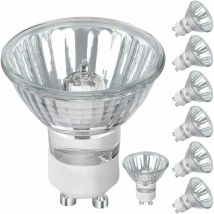 Simplicity - Ampoule halogène GU10, ampoule gu10 à intensité variable 50W 230V, 500lm blanc chaud 2700K, pour éclairage d'armoire, éclairage