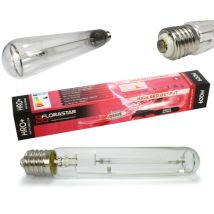 Ampoule horticole 600W HRO – E40 – Floraison cultures maraîchères, florales et fruitières – Puissance, Couleur de la lumière, Longueur