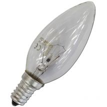 Ampoule Incandescente Bougie Claire 40w E14 (usage Industriel Uniquement)