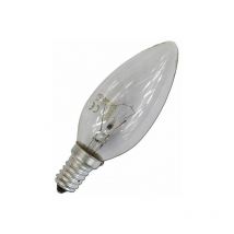 Bel-light - Ampoule à incandescence bougie transparente 60w e14 pour usage industriel uniquement