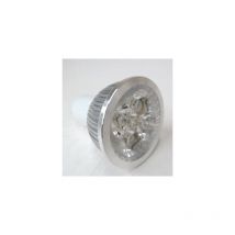 Ampoule led 4W blanc naturel 4000K 277lm culot GU10 230V non-dimmable coque noire faisceau 25° d-spot