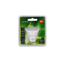 Ampoule led 4W spot culot GU10 blanc chaud 3000K 300lm 230V avec protection non-dimmable usage domestique Nityam LDSP-4W-920