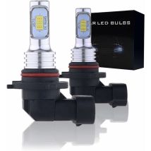 Ampoule Led 9006 Hb4 Pour Feux Antibrouillard, Puces Csp 6000k Blanc Froid 4000lm, 12v Drl Remplacement Pour Voitures, Camions, Play And Plug (pack De
