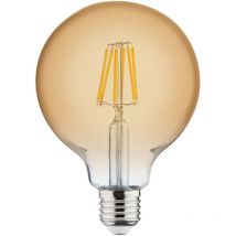 Ampoule led à filament Vintage globe 6W (Eq. 48W) E27 2200K
