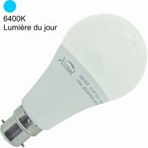 Ampoule LED B22 standard 15,3W 1521Lm 6400K - garantie 2 ans