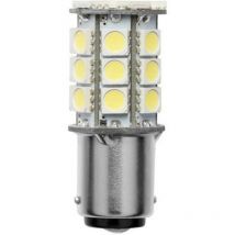52143015 Voyant de signalisation led blanc lumière du jour BA15d 10 v/dc, 30 v/dc, 10 v/ac, 18 v/ac 350 lm - Barthelme