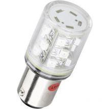 Barthelme - 52190111 Ampoule led rouge BA15d 12 v/dc, 12 v/ac 75 mA 20 lm