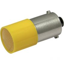 18824122 Voyant de signalisation led jaune BA9S 110 v/dc, 110 v/ac 0.4 lm - CML