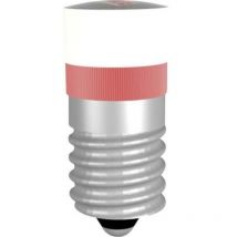 Signal Construct MWCE22049 Voyant de signalisation LED rouge E10 24 V/DC, 24 V/AC