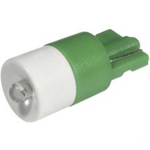 CML - 1511B25UG3 Voyant de signalisation led vert W2.1x9.5d 12 v/dc, 12 v/ac 2100 mcd