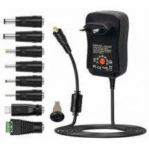 Sunflower - Adaptateur d'alimentation universel 30W ac vers dc avec port usb 5V 2.1A ac 3V vers 12V Chargeur d'alimentation avec 8 adaptateurs dc