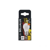 Bellalux - Ampoule led dépolie sphère E27, 4.9W, blanc chaud.