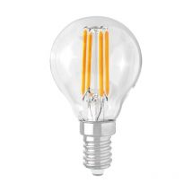 Ampoule led E14 G45 4W Filament - Blanc Chaud 2300K - 3500K Silamp