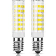 Ampoule led E14 hotte aspirante, 5W équivalent halogène 50W, Blanc froid 6000K 550LM, Ampoule petite culot à vis pour hotte et frigo, Non dimmable, 2