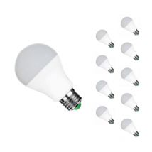Ampoule LED E27 12W 220V A60 180° (Pack de 10) - Blanc Neutre 4000K - 5500K - SILAMP