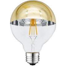 Optonica - Ampoule led E27 G95 4W équivalent à 27W - Blanc Chaud 2700K