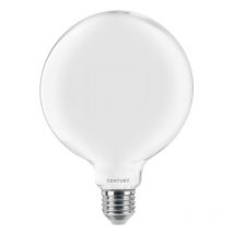 Ampoule Led E27 Globe Satiné Diam 12.5 Blanc Chaud 11w