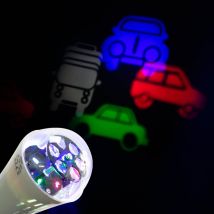 Ampoule led E27 projection motifs voitures Eclairage pour enfants