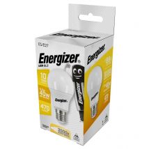 Ampoule led Energizer a60 standard 5.5w 470lm e2700k