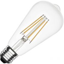 Ampoule led Filament E27 8W 1055 lm ST64 No Flicker 2700K Blanc chaud