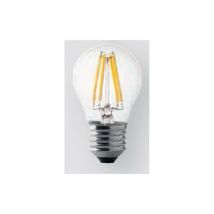 4w fil led ampoule petite sphère transparente style ancien grande attaque e27 lumière chaude 3000k