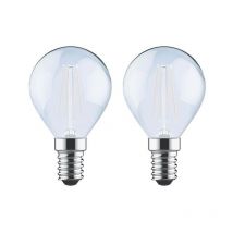 Ampoule led Filament Xxcell Sphère Dépolie - E14 équivalent 40W x2