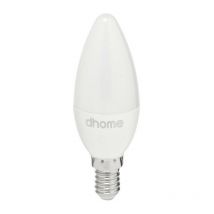 Ampoule led flamme E14 2700k 470lm - 5 watts par 2 pièces Dhome