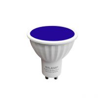 Ampoule LED GU10 7W 220V BLEU - SILAMP