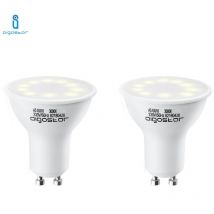 Ampoule led GU10 9W 3000K warm white a+ 630LM 120° wide beam Aigostar 2 pieces