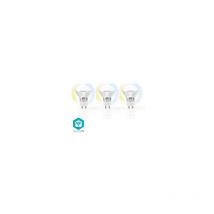 Nedis - ampoule led intelligente wi-fi blanc chaud à blanc froid GU10 lot de 3