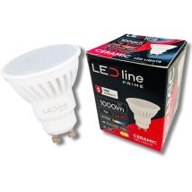 Led Line - Ampoule Led Linéaire Prime Gu10 7w 2700k Chaud 1000lm Céramique Strong
