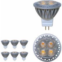 Ersandy - ampoule led MR11 GU4 spot 3 w 12 volts Super Bright égal à ampoule halogène 35 w 280LM 30 ° Angle de faisceau Blanc froid 6000K Lot de 6